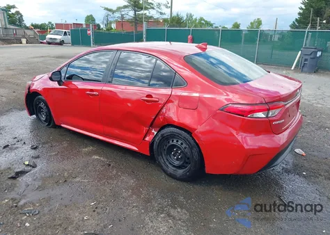 2021 Toyota Corolla Le z USA, uszkodzony, nr VIN JTDEPMAE7MJ154062